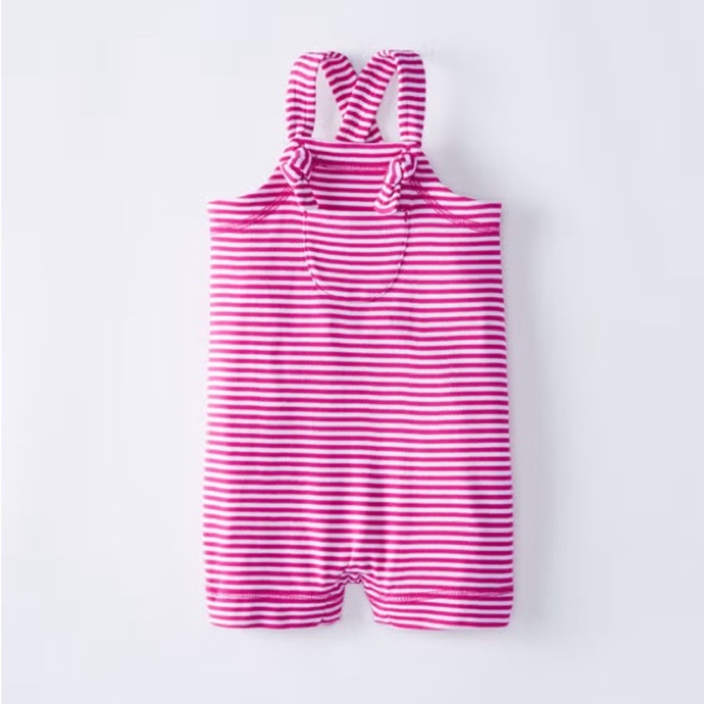 Hanna Andersson Bright Baby Basics shortalls